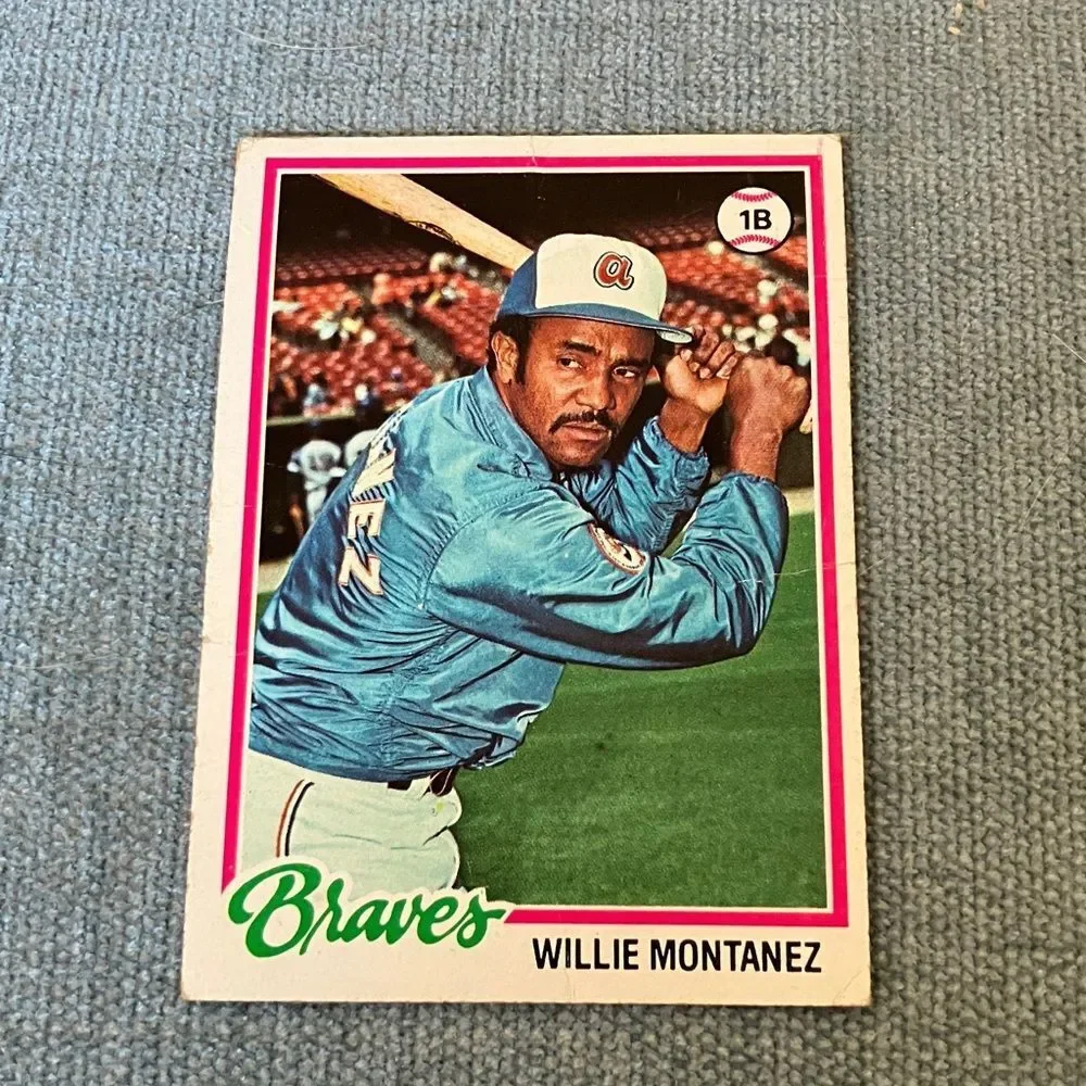 1978 Topps Atlanta Braves Baseball Card Trading Card